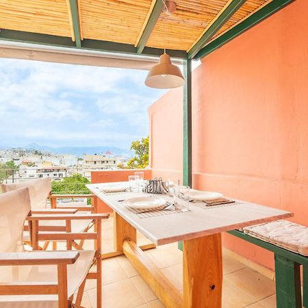 City Loft Near The Airport With Seaview 伊拉克利翁 外观 照片